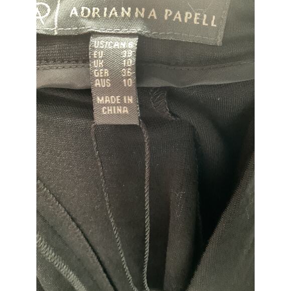 Adrianna Papell Skinny Black Pants - Picture 3 of 4
